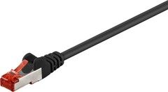 Goobay Cat6 SSTP Network Cable 2x RJ45 2 m - Black