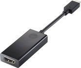 HP USB-C to HDMI Adapter, Black