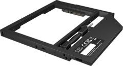 Icybox Adapter for 2.5" HDD/SSD in 9-9.5 mm Notebook DVD bay, with screwdrive