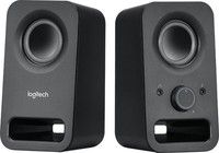 Logitech Z150 2.0 speaker system, Midnight Black