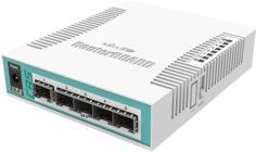 Mikrotik CRS106-1C-5S Cloud Router SW 128MB RAM 1xGE 5xSFP PSU