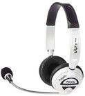 NGS Headset MSX6PRO USB w/vol control mic. Silver