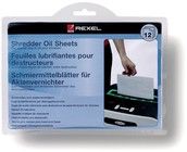 Rexel  Shredder Oil sheets (12-pack)