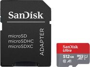 Sandisk MicroSDXC Mobil Ultra 512GB 150MB/s UHS-I Adap