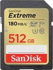 Sandisk SDXC Extreme 512GB 180MB/s UHS-I C10 V30 U3