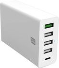 Xtrememac POWER DELIVERY USB-C 30W + QC 18W + 3* USB-A WALL CHARGER