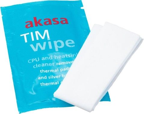AKASA TIM Wipes for CPUs, GPUs or heatsink bases.