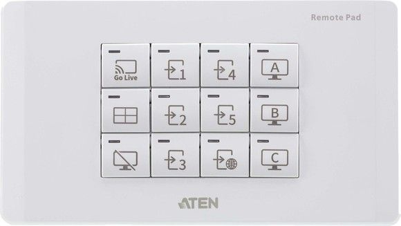 ATEN 12-Key Network Remote Pad for VP2730 with PoE