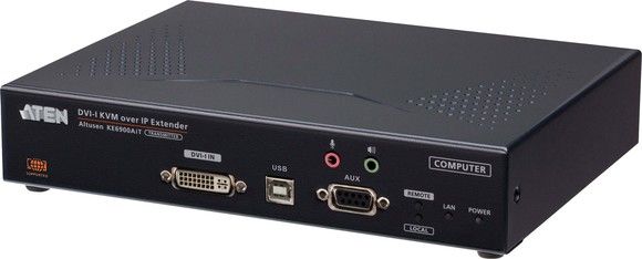 ATEN FHD DVI-I KVM over IP Transmitter with Internet Access