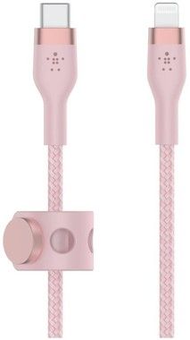 Belkin BOOST CHARGE USB-C to LTG_Braided Silicon, 1m, Pink