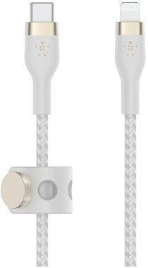 Belkin BOOST CHARGE USB-C to LTG_Braided Silicon, 2m, White