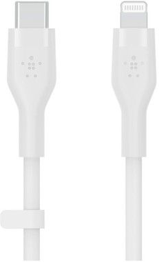 Belkin BOOST CHARGE USB-C to LTG Silicon 2m, White