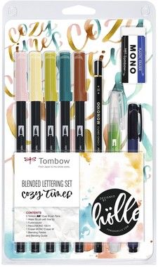 Blended lettering set Tombow Cozy Times