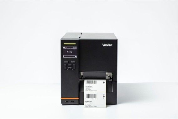 Brother industrial label printer with high resolution printing