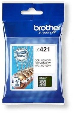 Brother LC421C Cyan Ink cartridge 200 page