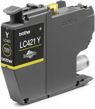 Brother LC421Y Yellow Ink cartridge 200 page
