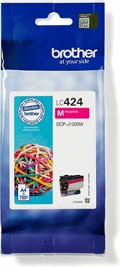 Brother LC424M Magenta Ink cartridge 750page