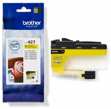 Brother LC427Y ink cartridge yellow 1,5K