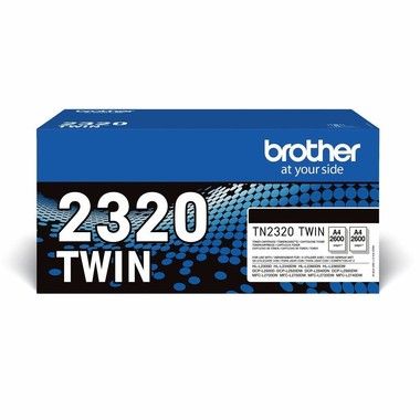 Brother TN2320 TWIN-pack black toners (2 x 2,6K)