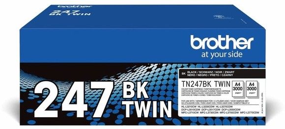 Brother TN247K TWIN-pack black toners (2 x 3K)