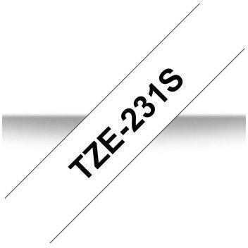 Brother TZe tape 12mmx4m black/white