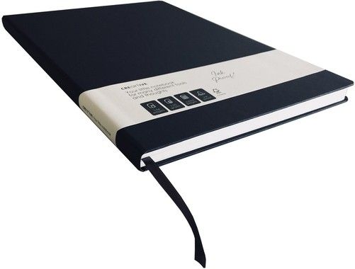 Bngers Notebook Creartive grey A4 linjerad 120gsm