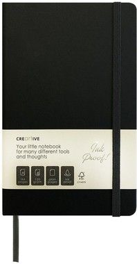 Bngers Notebook Creartive grey A5 plain 120gsm