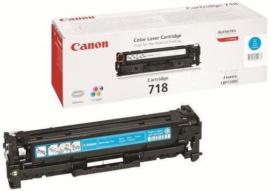 Canon 718C cyan toner cartridge