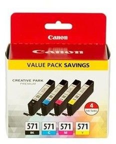 Canon CLI-571 C/M/Y/BK ink tank, blistered