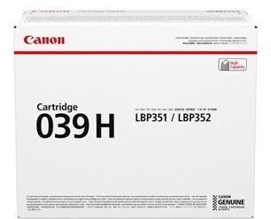 Canon CRG 039H black toner