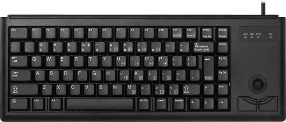 Cherry G84-4400 Trackball Keyboard. Black