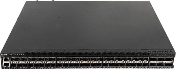 D-Link 48 x 1/10GbE SFP/SFP+ ports and 6 x 40/100GbE QSFP+/QSFP28