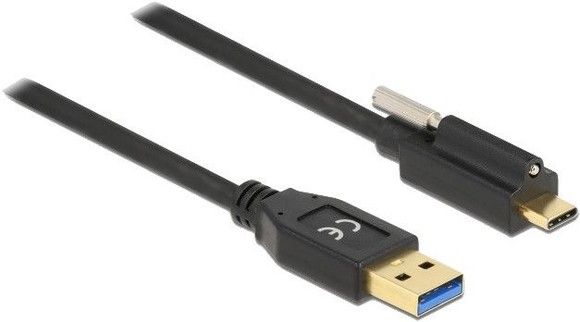 De-lock Cable SuperSpeed USB 10 Gbps (USB 3.1 Gen 2) Type-A male > USB Type-C(TM)