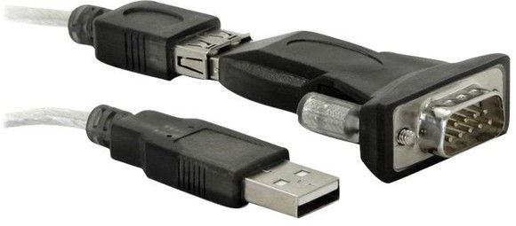 De-lock Delock Adapter USB 2.0 Type-A > 1 x Serial DB9 RS-232