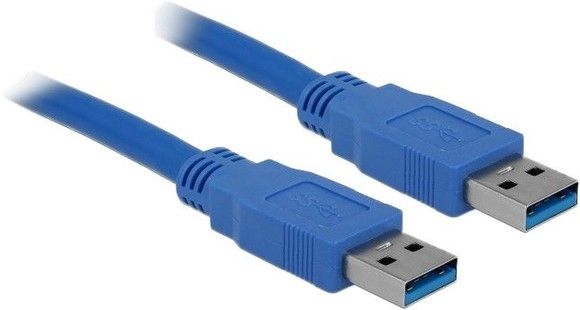 De-lock Delock Cable USB 3.0 Type-A male > USB 3.0 Type-A male 0.5 m blue