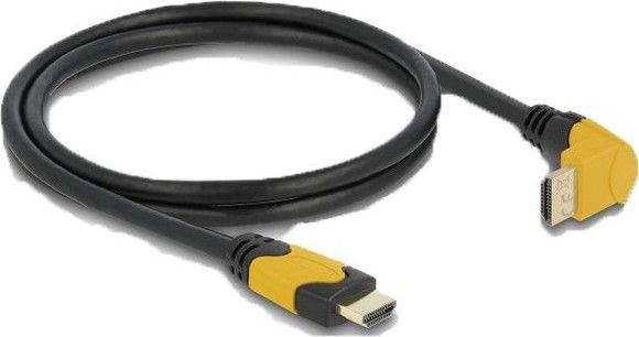 De-lock Delock High Speed HDMI cable male-male 90 up 48 Gbps 8K 60 Hz 1 m