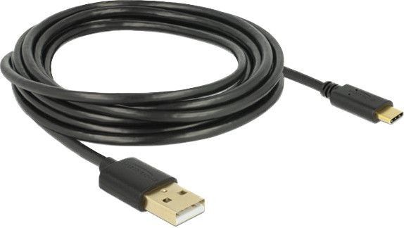 De-lock Delock USB 2.0 cable Type-A to Type-C 3 m