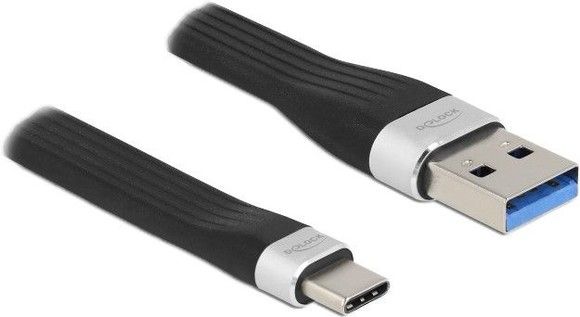 De-lock Delock USB 3.2 Gen 1 FPC Flat Ribbon Cable USB Type-A to USB Type-C(TM)