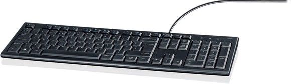 DELTACO wired keyboard, 105 keys, UK layout