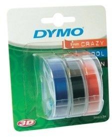 DYMO Prglingstape 9mm x 3m 3-pack