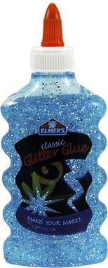 ELMER\'S Glitter Glue Blue, 177ml
