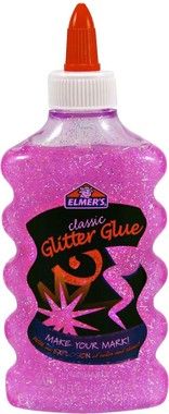 ELMER\'S Glitter Glue Pink, 177ml