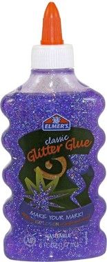 ELMER\'S Glitter Glue Purple, 177ml