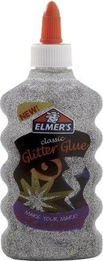 ELMER\'S Glitter Glue Silver, 177ml