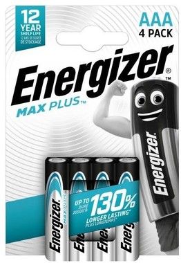 Energizer Max Plus AAA/E92 (4-pack)