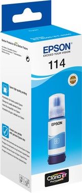 Epson 114 EcoTank Cyan Ink bottle