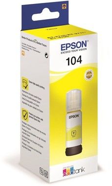 Epson T104 Yellow EcoTank ink