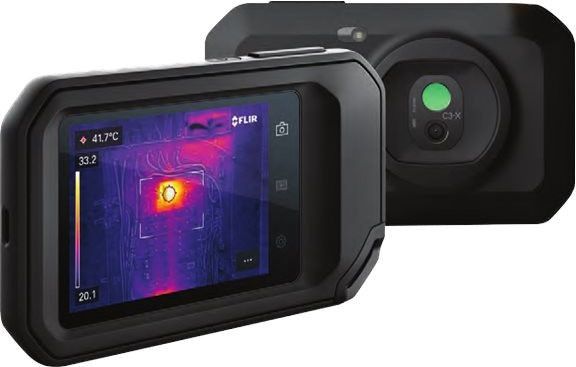Flir Systems FLIR C3-X (incl. Wi-Fi), thermal camera, -20 to 300 C, 3.5\" touch
