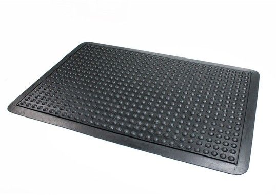 Floortex Doortex anti-fatigue mat rubber 90x150 cm black