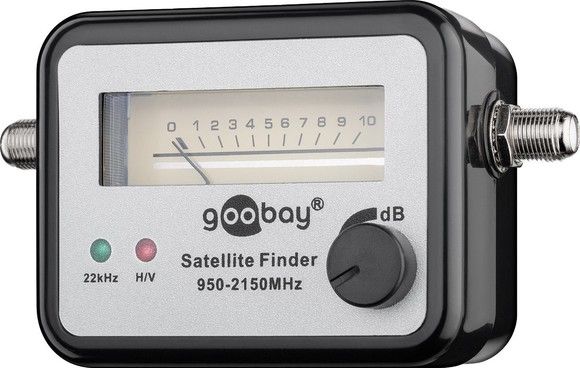 Goobay Satellite finder with mechanical display